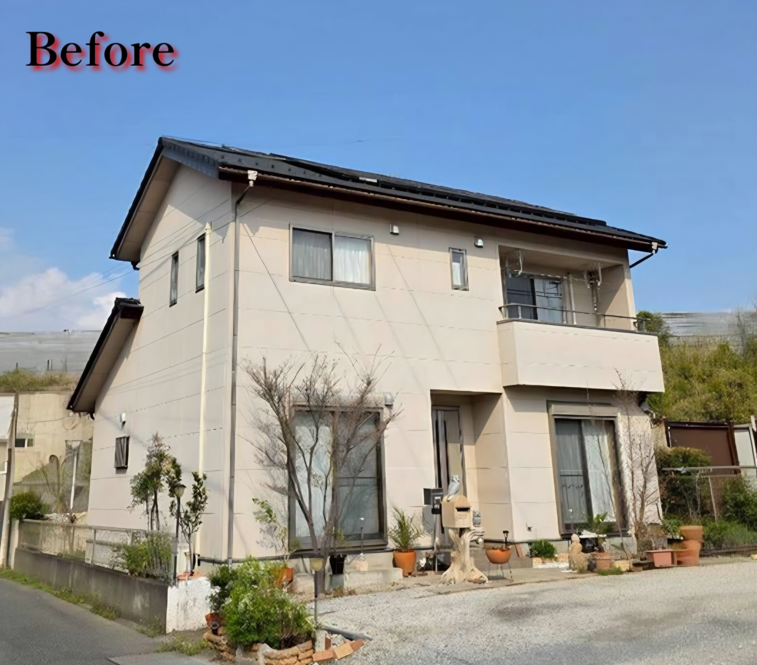 外壁塗装工事 Before