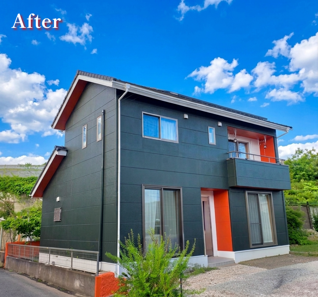 外壁塗装工事 After